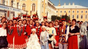 1992r. czerwiec/July ROSJA/Russia Sankt Petersburg, Siestrojeck, Puszkin