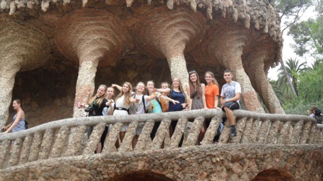 Barcelona-ogrody Gaudiego